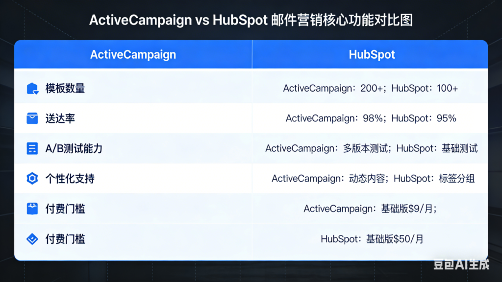 ActiveCampaign VS HubSpot